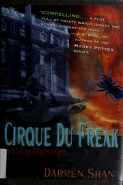 Cover of edition cirquedufreak00shan_0