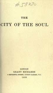 Cover of edition cityofsoul00dougiala
