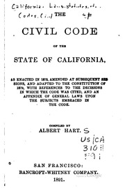 Cover of edition civilcodestatec00compgoog