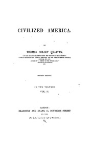 Cover of edition civilizedameric01gratgoog