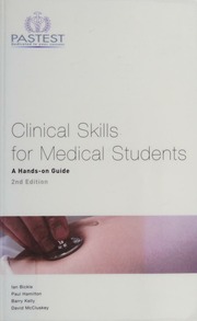 Cover of edition clinicalskillsfo0000unse_z4i3