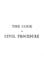 Cover of edition codecivilproced00deergoog