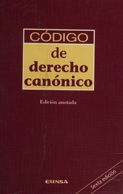 Cover of edition codigodederechoc0000cath_g5o5