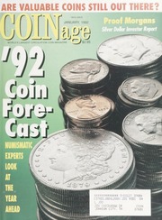 COINage: Vol. 28 No. 1, January 1992