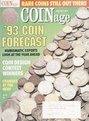 COINage: Vol. 29 No. 1, January 1993