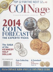 COINage: Vol. 50 No. 1, Janruary 2014