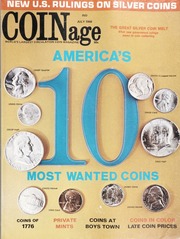 COINage: Vol. 5 No. 7, July 1969