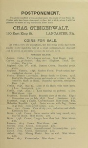 Coins for Sale, No. 47