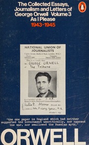 Cover of edition collectedessaysj0000orwe