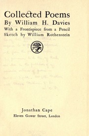 Cover of edition collectedpoems00daviiala