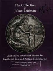 The Collection of Julian Leidman