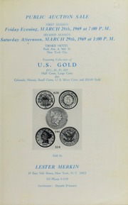Collection of U.S. Gold $2 1/2, $3, 5$, $10, Half Cents, Large Cents also Colonials, Hawaii, Small Cents, U.S. Silver Coins and $20.00 Gold