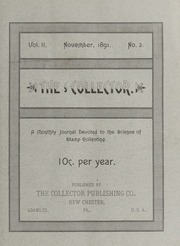 The Collector: Vol.II No.2-3, November-December 1891
