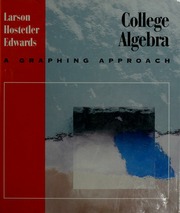 Cover of edition collegealgebragr00lars