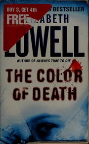 Cover of edition colorofdeath00lowe