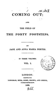 Coming out and the field of the forty footsteps  V...