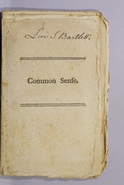 Cover of edition commonsenseaddre00pain_11