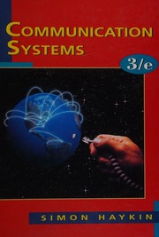Cover of edition communicationsys0000hayk
