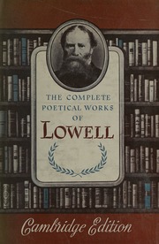 Cover of edition completepoetical00lowe_0