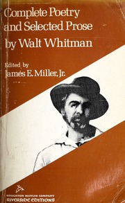 Cover of edition completepoetryc00whit