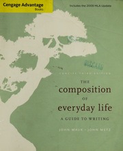 Cover of edition compositionofeve0000mauk