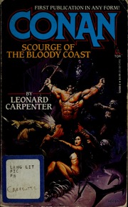 Cover of edition conanscourgeofbl00carp