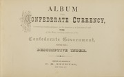 Album for Confederate Currency