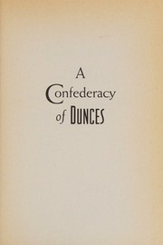 Cover of edition confederacyofdun0000tool_j7s1