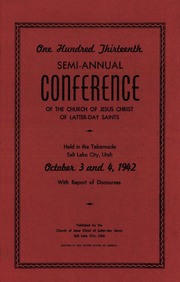 Music from October 1942 General Conference