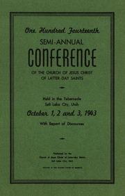 Music from October 1943 General Conference