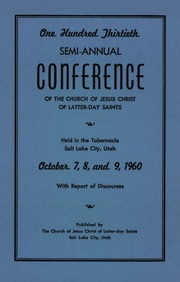 Music from October 1960 General Conference