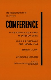 Music from October 1975 General Conference