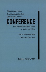 Music from October 1991 General Conference