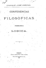Cover of edition conferenciasfil00varogoog