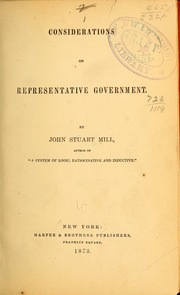Cover of edition considerationso00mill