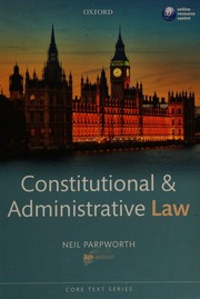 Cover of edition constitutionalad0000parp