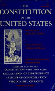 Cover of edition constitutionofu00unit_0