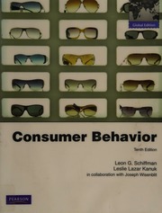 Cover of edition consumerbehavior0000schi
