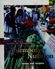 Cover of edition contemporarynutr00gord_1