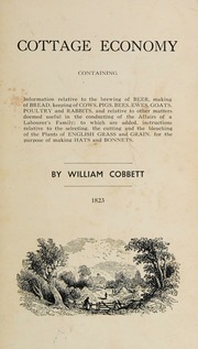 Cover of edition cottageeconomy180000cobb