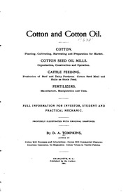 Cover of edition cottonandcotton00tompgoog