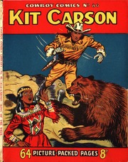 58 Kit Carson Cowboy Picture Library Comic No 