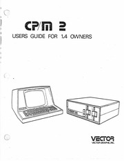 CP/M 2 User Guide for 1 4 Owners