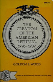 Cover of edition creationofameri00wood