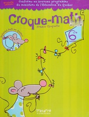 Cover of edition croquemathcahier0000choq