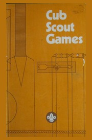 Cub Scout Games 1972