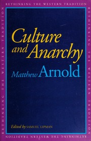 Cover of edition cultureanarchy0000arno