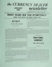 The Currency Dealer Newsletter: 1987