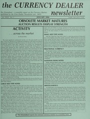 The Currency Dealer Newsletter: 2006