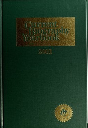 Cover of edition currentbiography00thom